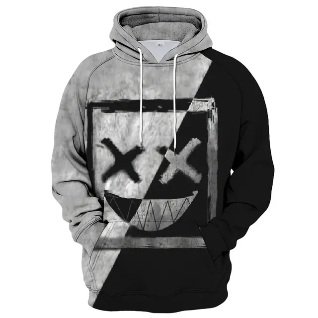 3D Digital Printing Casual Sports Hoodie Sweater - Shop at LoveMi