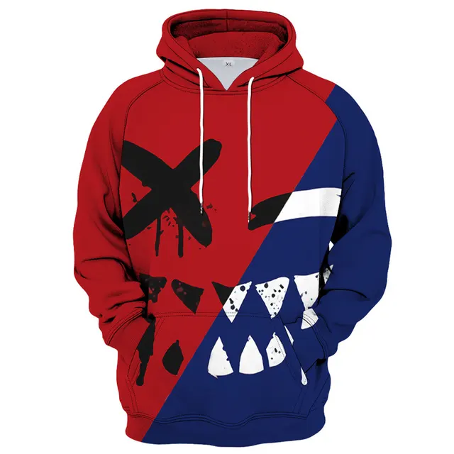 3D Digital Printing Casual Sports Hoodie Sweater - Shop at LoveMi