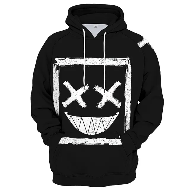3D Digital Printing Casual Sports Hoodie Sweater H - Shop at LoveMi