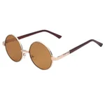 Gold Frame Round Tea Film