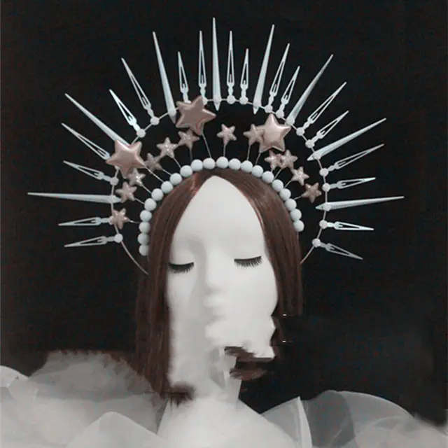 Fashion Diy Lolita Headdress Madonna Crown Material Package Stage Nightclub Show - Shop at LoveMi