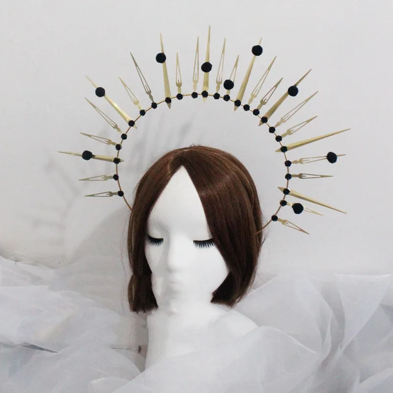 Fashion Diy Lolita Headdress Madonna Crown Material Package Stage Nightclub Show - Shop at LoveMi