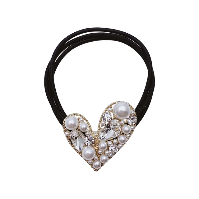 Hair Ring Rubber Band Female Tie Head New Head Rope Female Silver - Shop at LoveMi