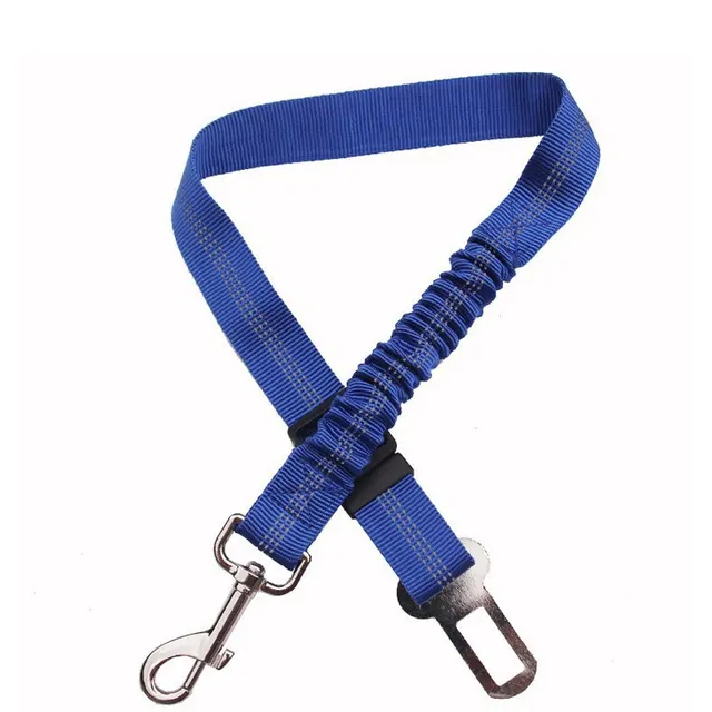 Reflective Cushioning Dog Car Seat Belt Blue - Shop at LoveMi