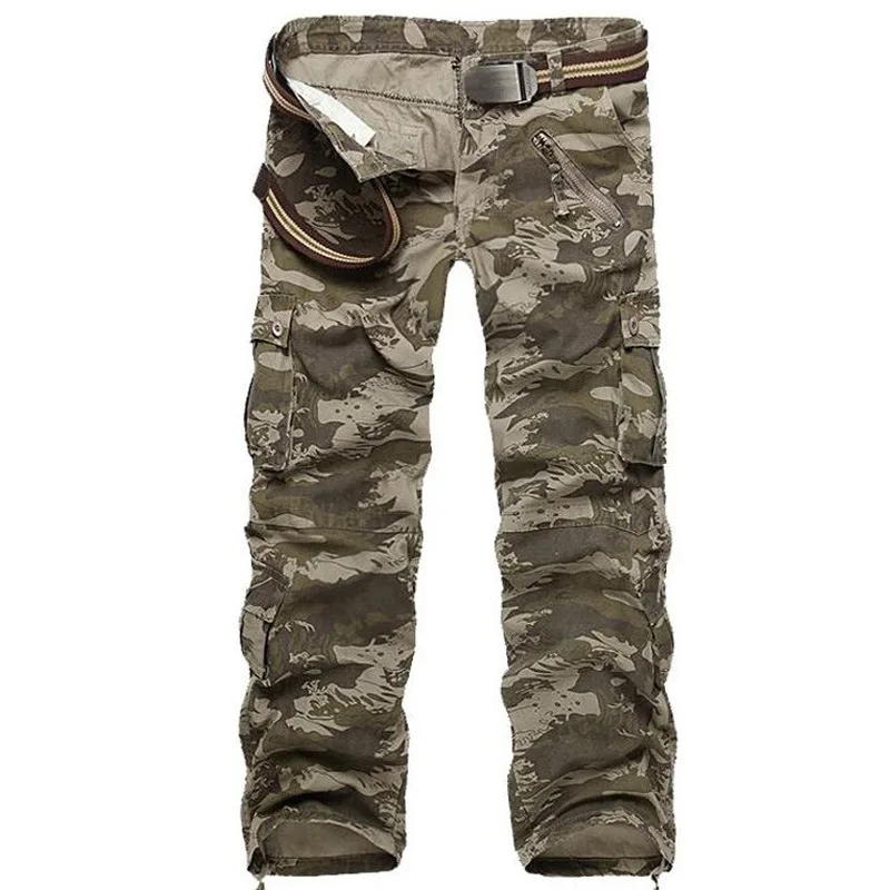 Womens Cargo Pants Hip Hop Trousers Loose Cargo Sweatpants Camouflage 38 - Shop at LoveMi