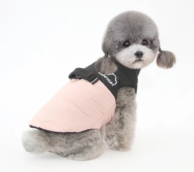 New Autumn And Winter Pet Dog Coat Pink - Shop at LoveMi