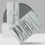 Stainless Steel Anti-splash Nail Clippers Nail Clippers Household Care Tool Set - Grey