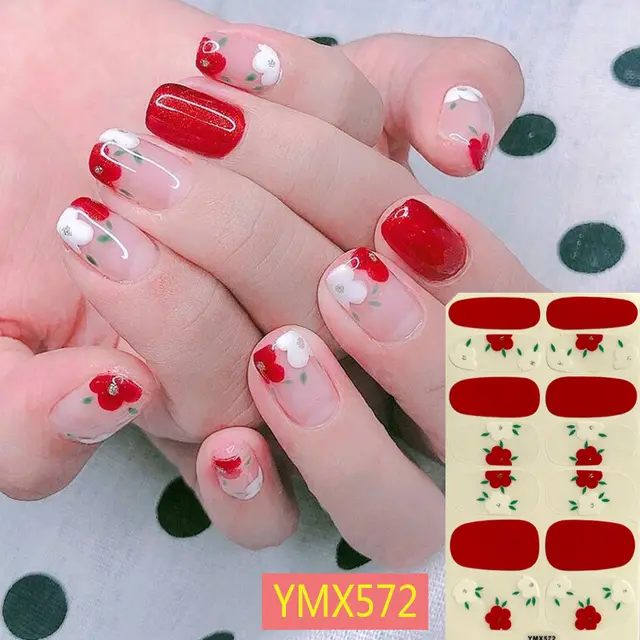 Net Red Nail Stickers Sports Style Trend J - Shop at LoveMi