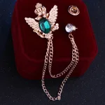 Green Diamonds On Gold