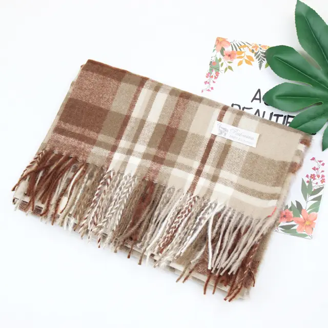 Fashion Autumn And Winter New Warm Shawl Scarf Coffee - Shop at LoveMi