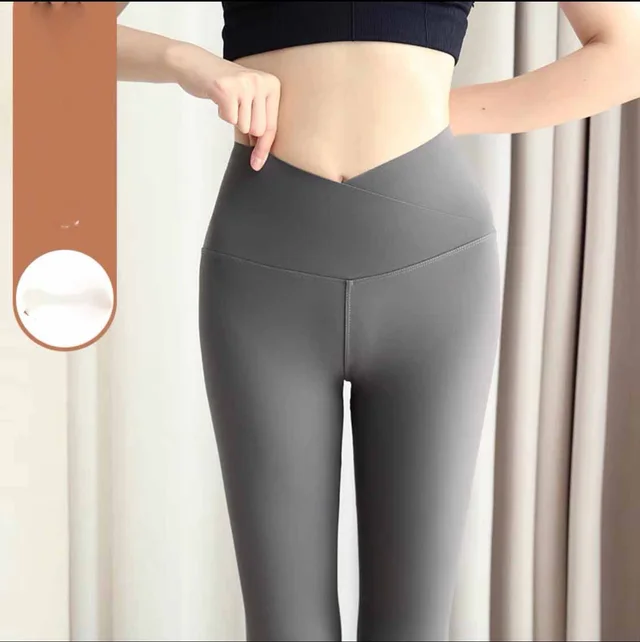 Women's Thin High waisted Shark Skin Leggings - Shop at LoveMi