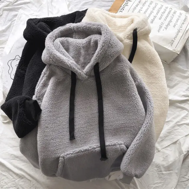 Lamb Wool Sweater Women Autumn And Winter Korean Style Grey - Shop at LoveMi