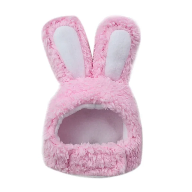Cat Bunny Hat Pet Dog Small Medium Sized Dog Pink - Shop at LoveMi