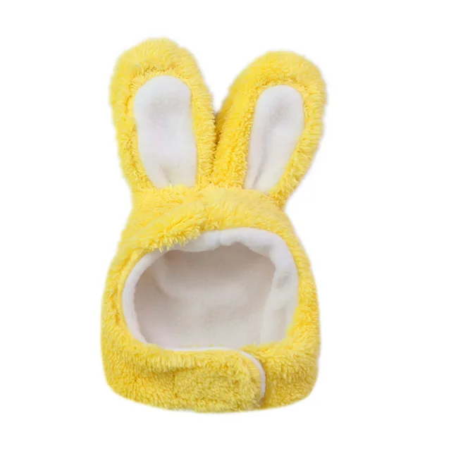Cat Bunny Hat Pet Dog Small Medium Sized Dog Yellow - Shop at LoveMi
