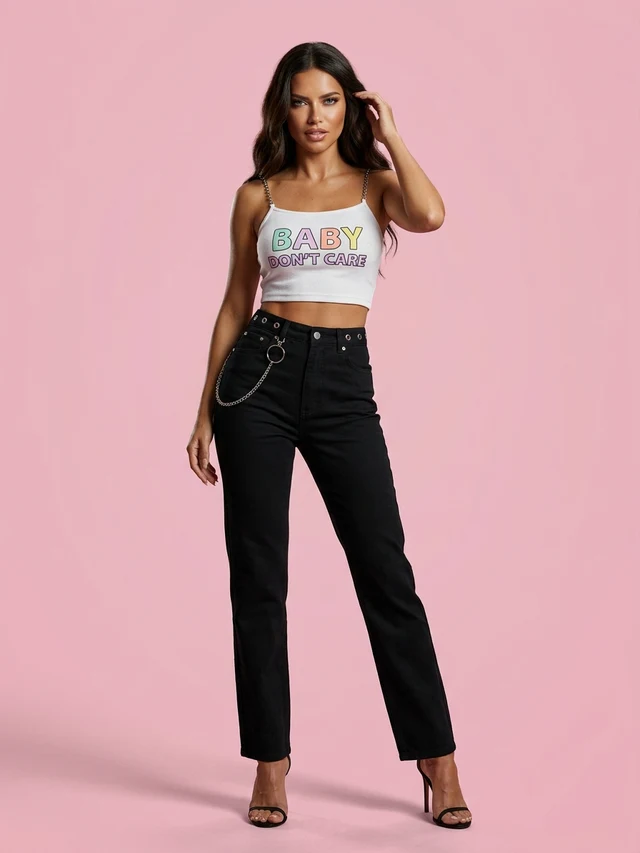 Straight Wash Trousers Loose Solid Color Pants Black - Shop at LoveMi