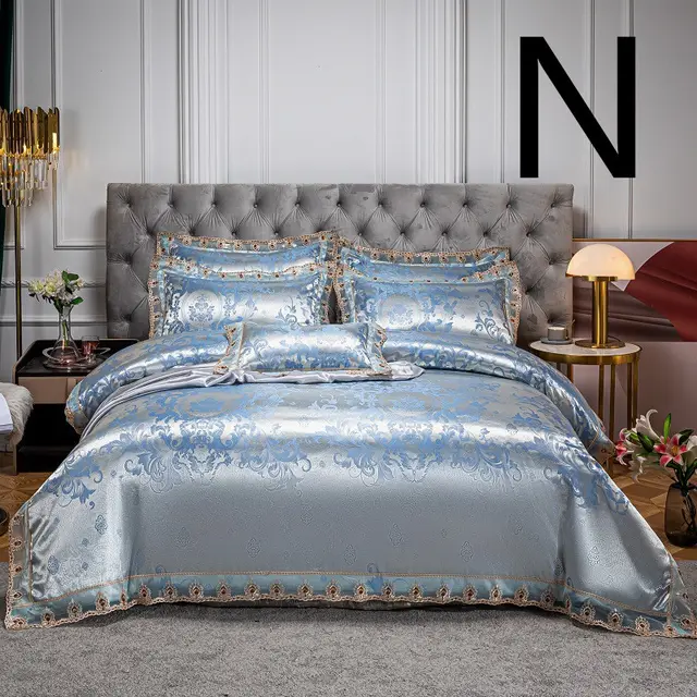 Lace Jacquard Cotton Four piece Suit N - Shop at LoveMi