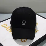 Face Displayed Small Letters Sun Visor Baseball Cap - Villain Orange