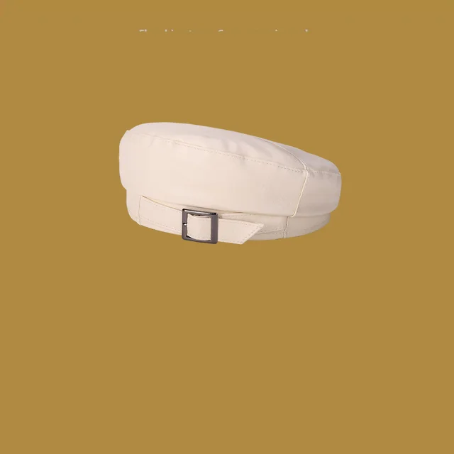Summer Show Face Small Face Fisherman Hat Pu Leather Beige - Shop at LoveMi