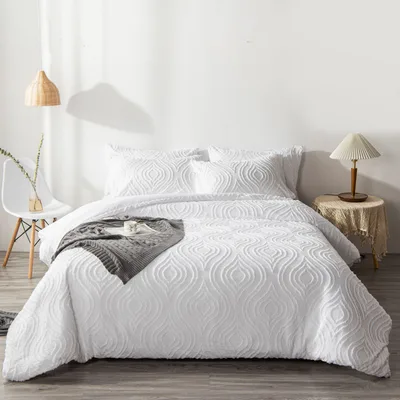 Quilt Cover Ins Bohemian Craft Three Or Four Sets Mandala White - Shop at LoveMi
