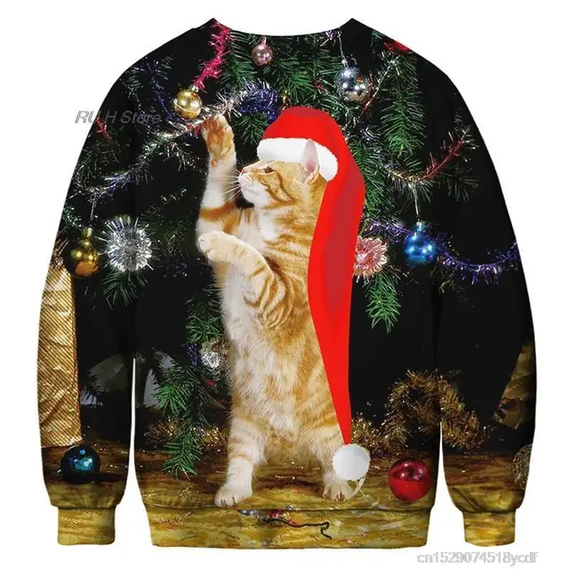 Ugly Christmas Sweater Santa Elf 16 Style - Shop at LoveMi