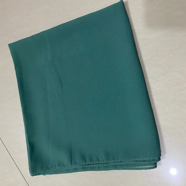 Fashion Casual Solid Color Chiffon Long Scarf Pine Leaf Green - Shop at LoveMi