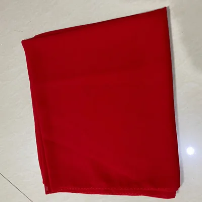 Fashion Casual Solid Color Chiffon Long Scarf Red - Shop at LoveMi
