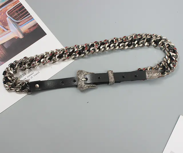 New Fashion All match Leather Belt With Pearl Decoration - Shop at LoveMi