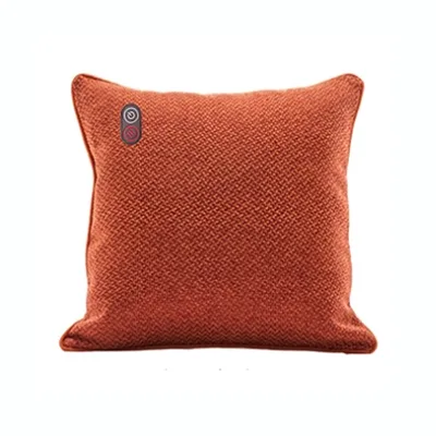 Shoulder And Neck Massager Cushion Multifunctional Massage Pillow Vibrant Orange - Shop at LoveMi