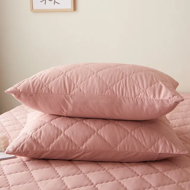 Pillow Protective Cover Pure Cotton Quilted Pillow Case Pillow Core - Shop at LoveMi