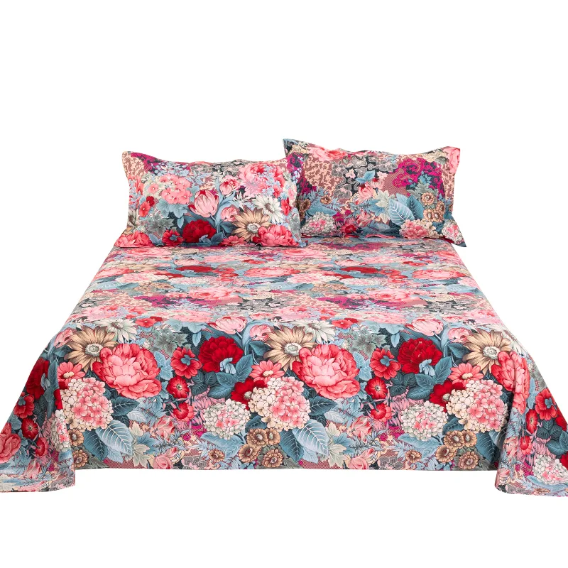 National Kang Single High quality Cotton Old Coarse Cloth Mattress Single Canvas Plant Flowers - Shop at LoveMi