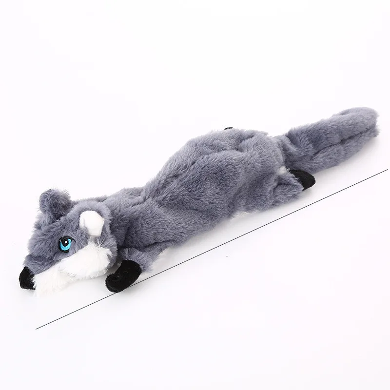 Pet Dog Plush Anti Biting Molars Tooth Cleaning Animal Modeling Toys Grey - Shop at LoveMi