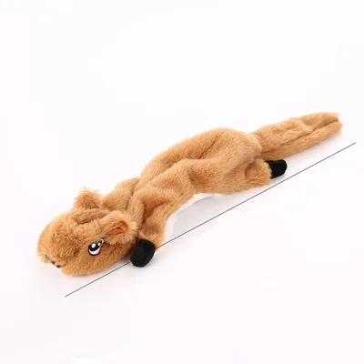 Pet Dog Plush Anti Biting Molars Tooth Cleaning Animal Modeling Toys Light Brown - Shop at LoveMi