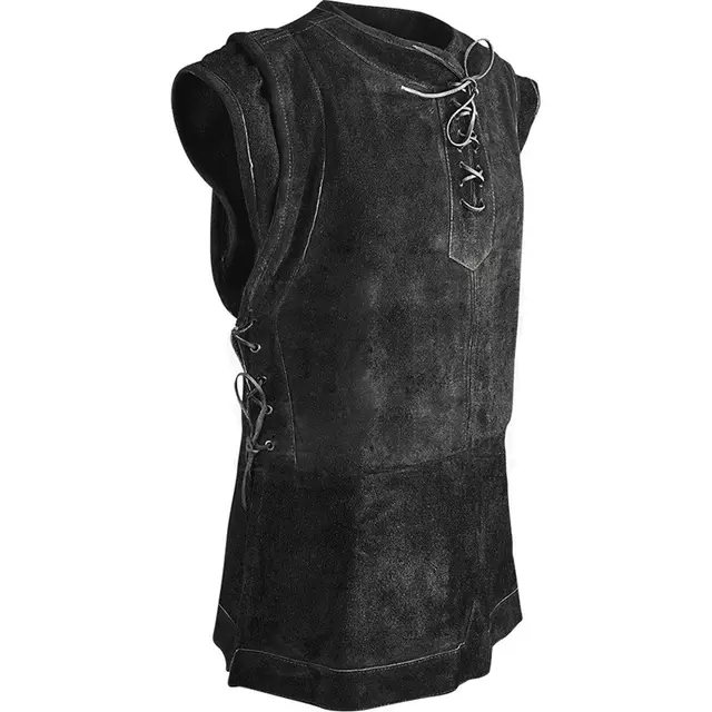 Fashion Retro Men's Round Neck Short Sleeve Black - Shop at LoveMi