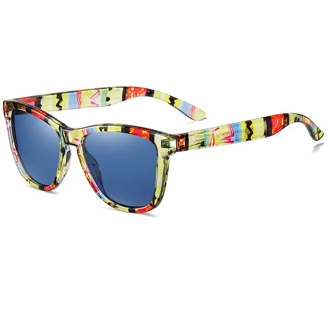 Universal Polarized Retro Square Sunglasses Colorful - Shop at LoveMi