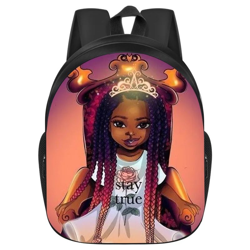 African Girl School Bag Primary And Secondary School Students Backpack African Girl Style9 One Size - Shop at LoveMi