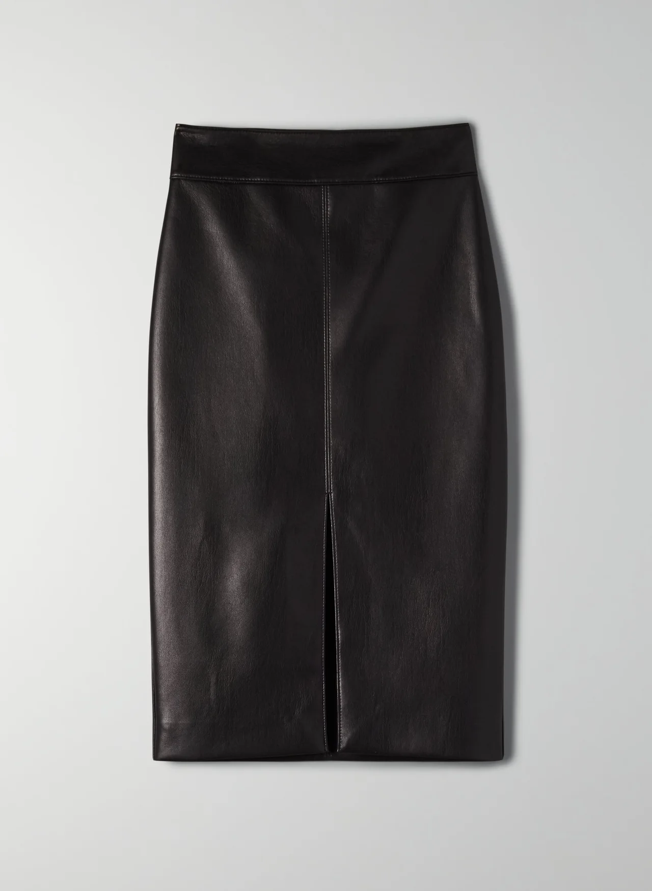 French Temperament All Match Leather Skirt Women - Black