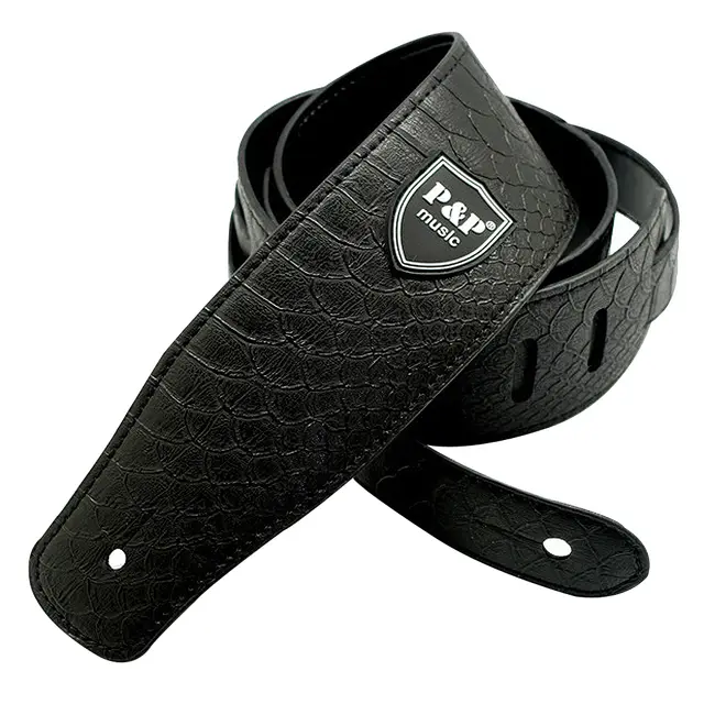 PU Leather Electric Acoustic Guitar Straps
