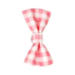 Red Plaid Bow Tie