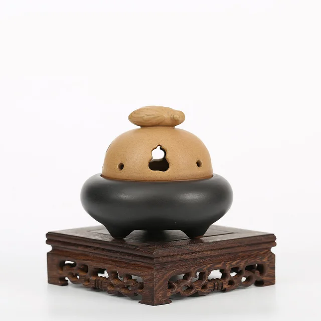 Ceramic Antique Small Sandalwood Incense Burner - Shop at LoveMi