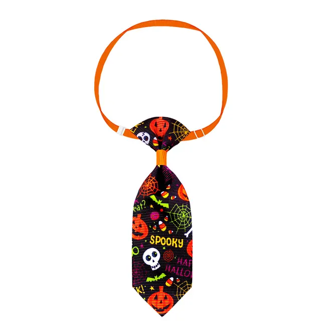 The New Wonderland Pet Halloween Series Of Halloween Skull And Necktie 5 Style - Shop at LoveMi