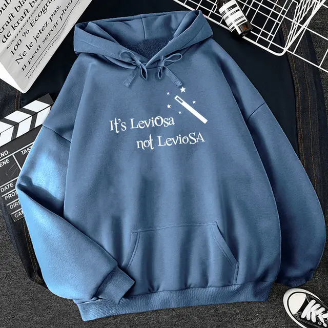 Women's Autumn And Winter Fashion Casual Plus Fleece Hooded Sweater Coat Haze Blue - Shop at LoveMi
