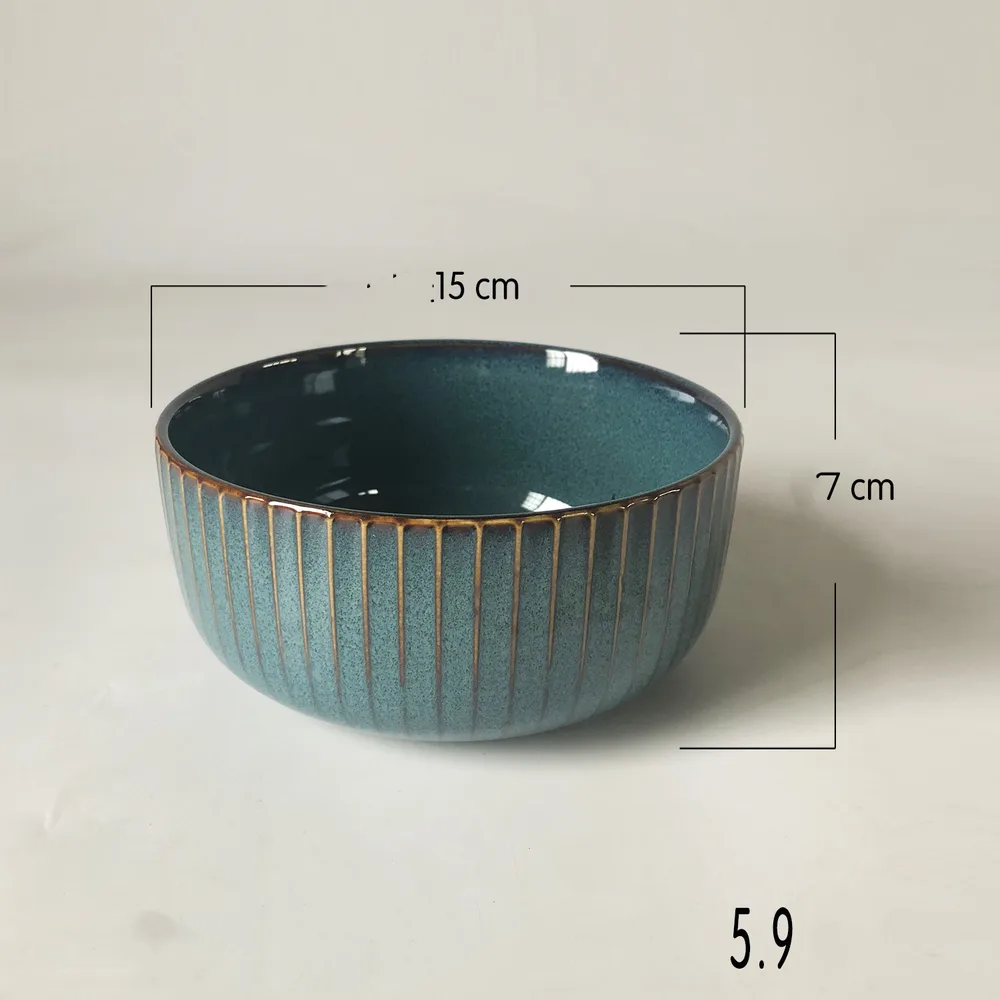 Starlight Household Ceramic Rice Bowl Noodle Bowl - 4 Style