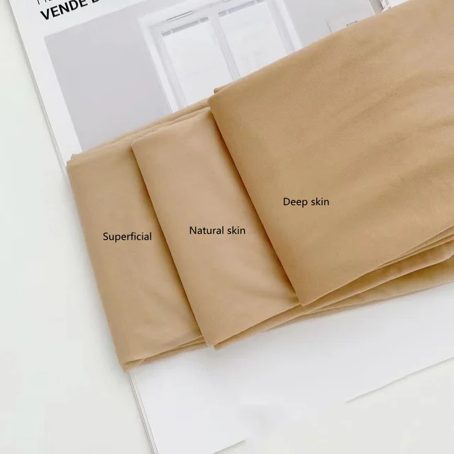 Bare Leg Artifact Nude Feeling Plus Velvet Thick Double Pantyhose Superficial Skin With Feet - Shop at LoveMi