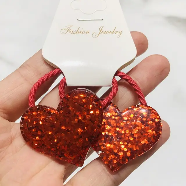 Dreamy Glitter Star Moon Girls Hair Tie 12Style - Shop at LoveMi