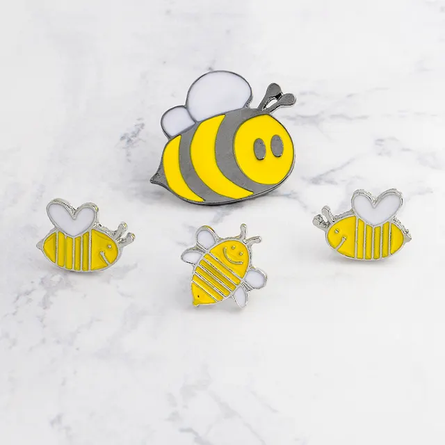 Creative Little Bee Butterfly Cartoon Brooch Bee Suit - Shop at LoveMi