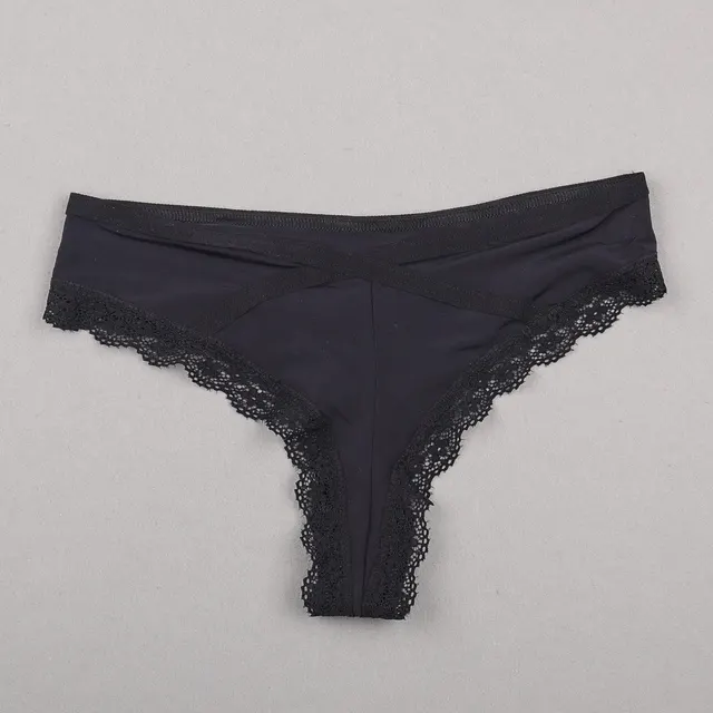 Transparent And Breathable Mesh Women's Underwear Lace Black - Shop at LoveMi