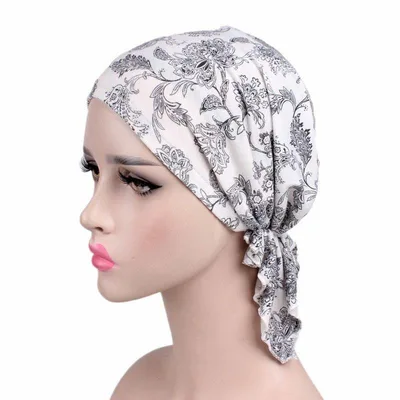 Stretch Hair Band Braid Hat Ethnic Style Fashion Scarf Muslim Ethnic A6 - Shop at LoveMi
