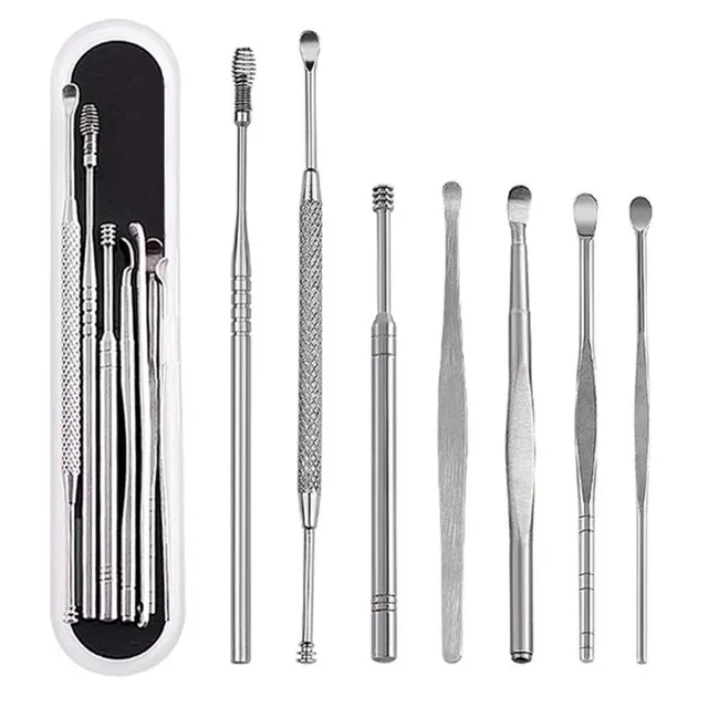 Multifunctional Stainless Steel Safety Ear cutting Double Head Silver - Shop at LoveMi