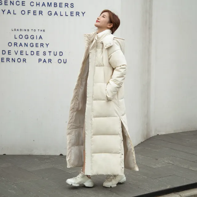 Loose Cold proof Girlfriends Warmth And Thick Padded Jacket Beige - Shop at LoveMi