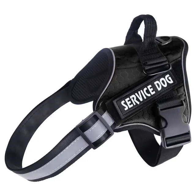 The Pet Leash Chest Harness Is Durable Comfortable And Light Black - Shop at LoveMi